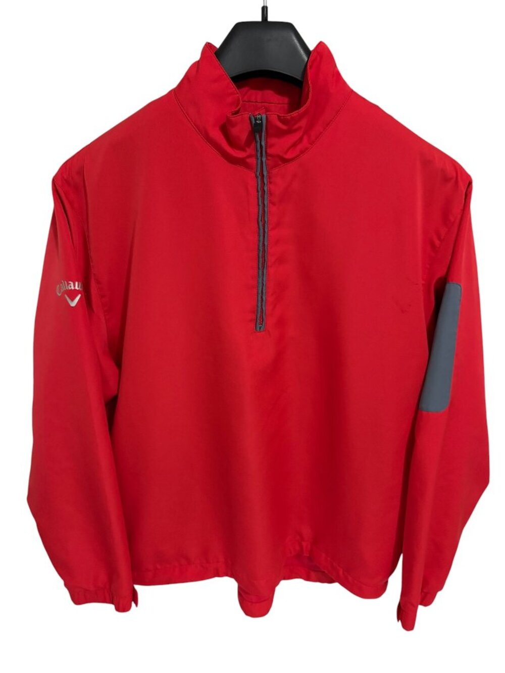 Callaway Golf 1/2 Zip Pullover Jacket Long Sleeve Mens Size XL Red